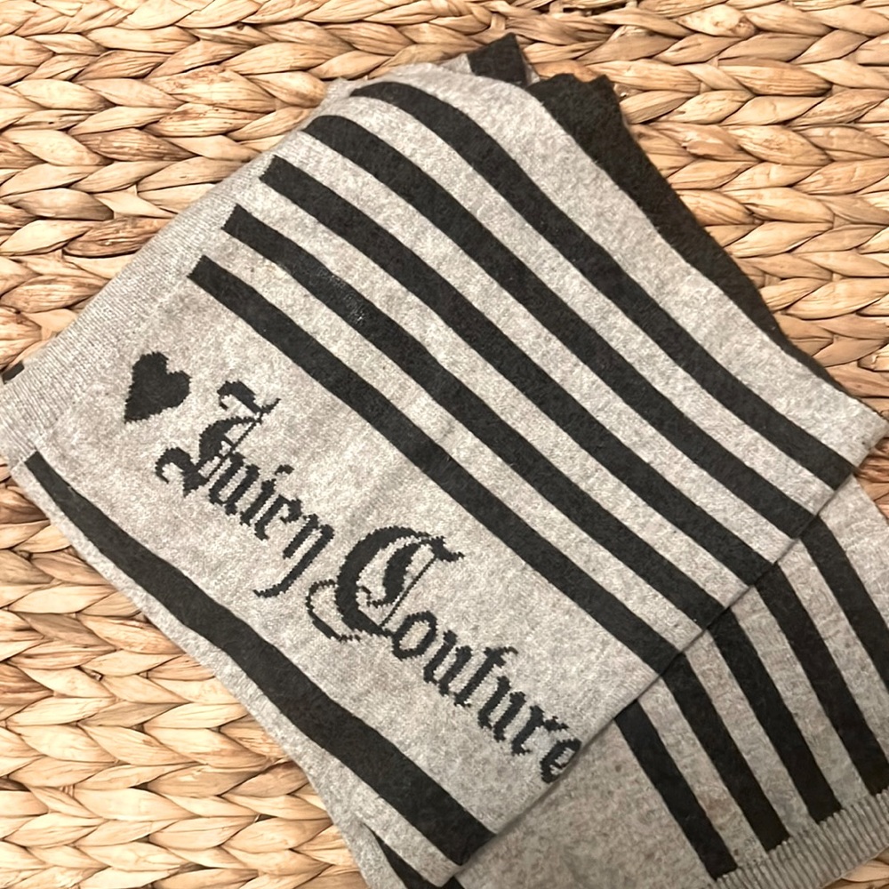 Original Juicy Couture Reversible Cashmere Scarf
